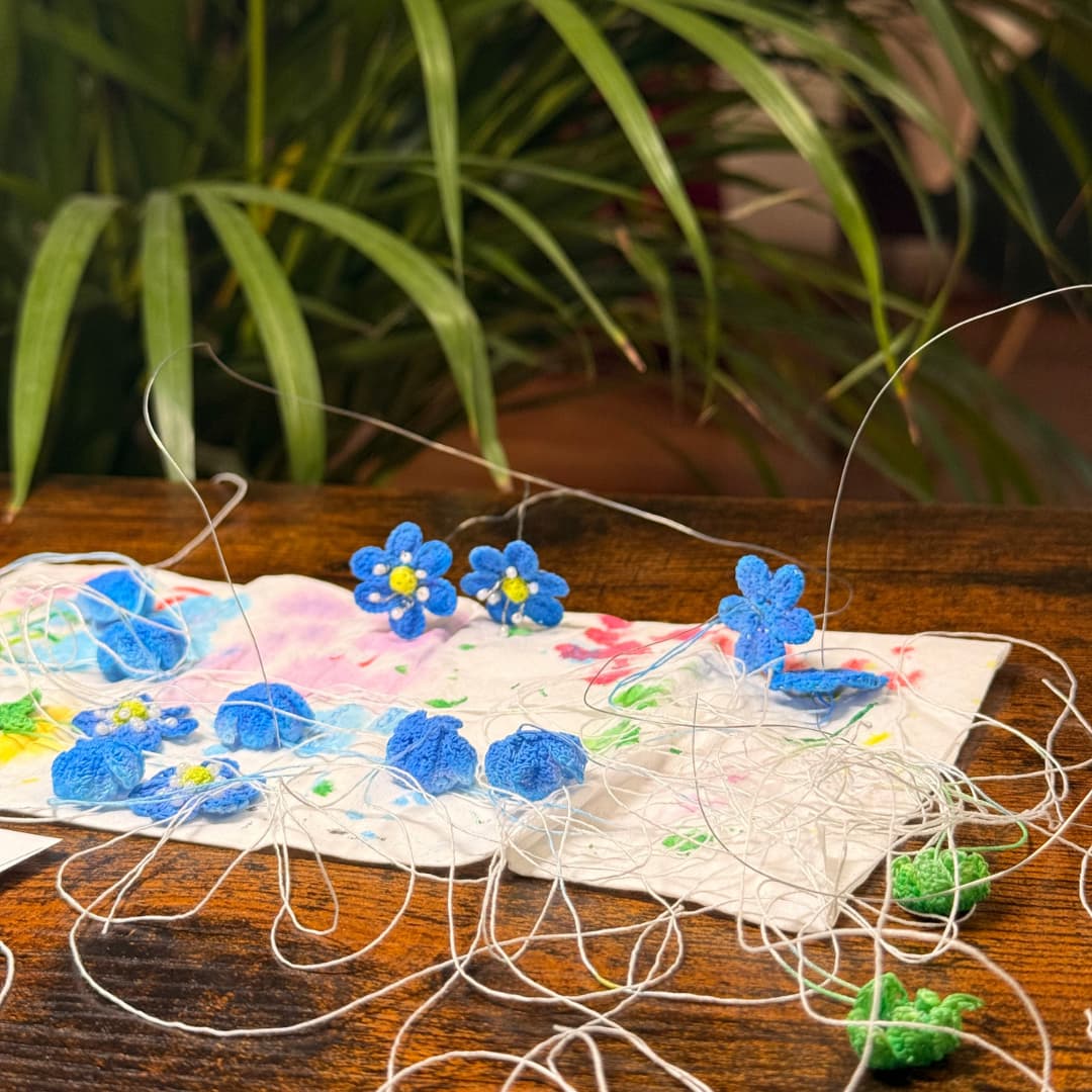 háčkované šperky handmade